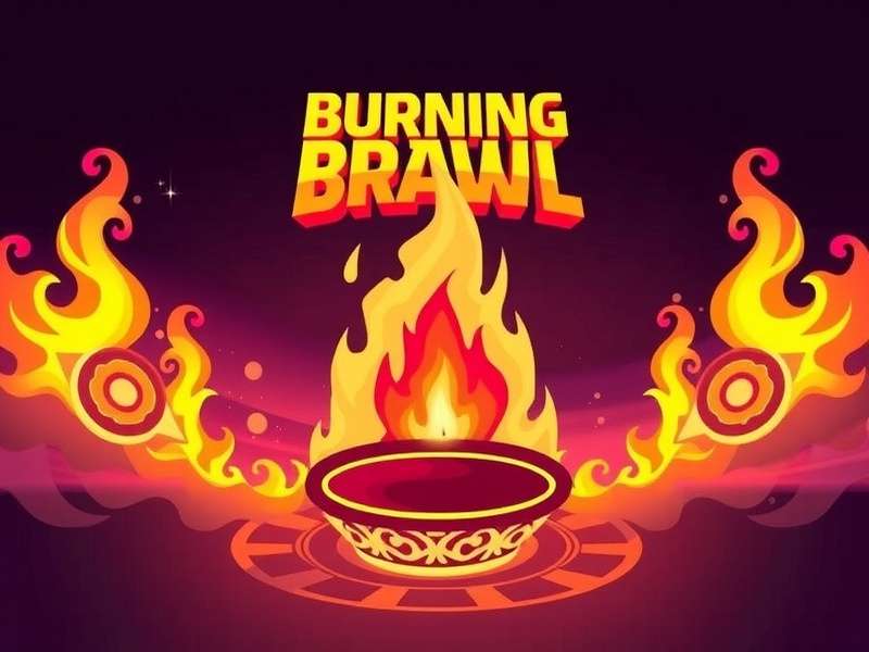 Celebrating Diwali in Burning Brawl Burning Brawl Diwali Event